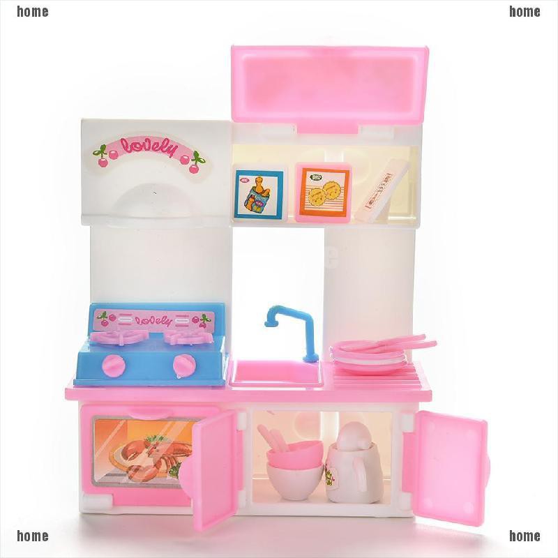 Set 20 món đồ chơi nhà bếp sáng tạo trang trí nhà búp bê Barbie