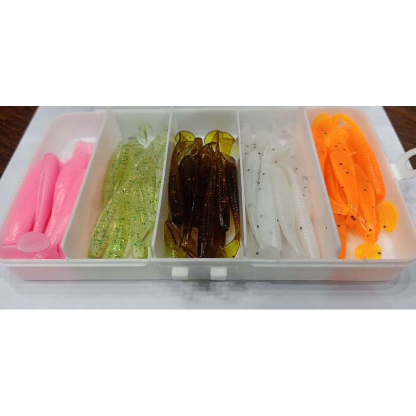 Mồi mềm câu cá siêu nhạy combo Horai HKN Fishing