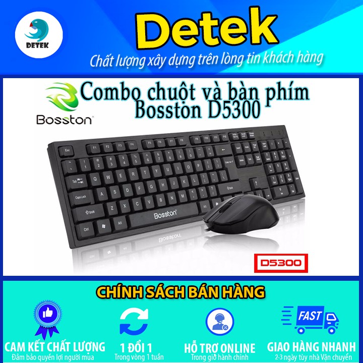 Combo chuột và bàn phím Bosston D5300