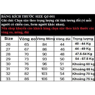 Quần jean lửng, lưng thun co giãn QJS-015