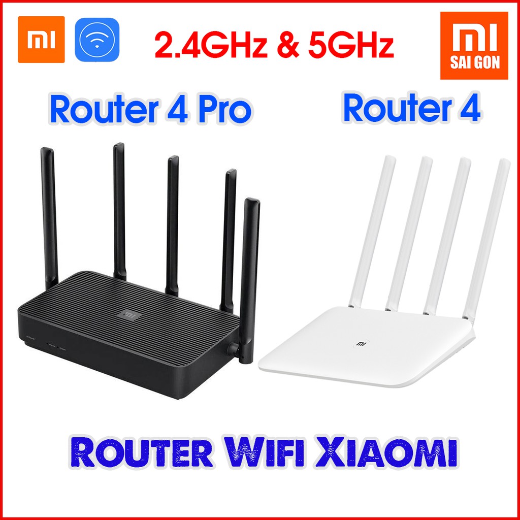 [Mã ELMS5 giảm 7% đơn 300K] Router Wifi Xiaomi Gen 4 Pro/Gen4