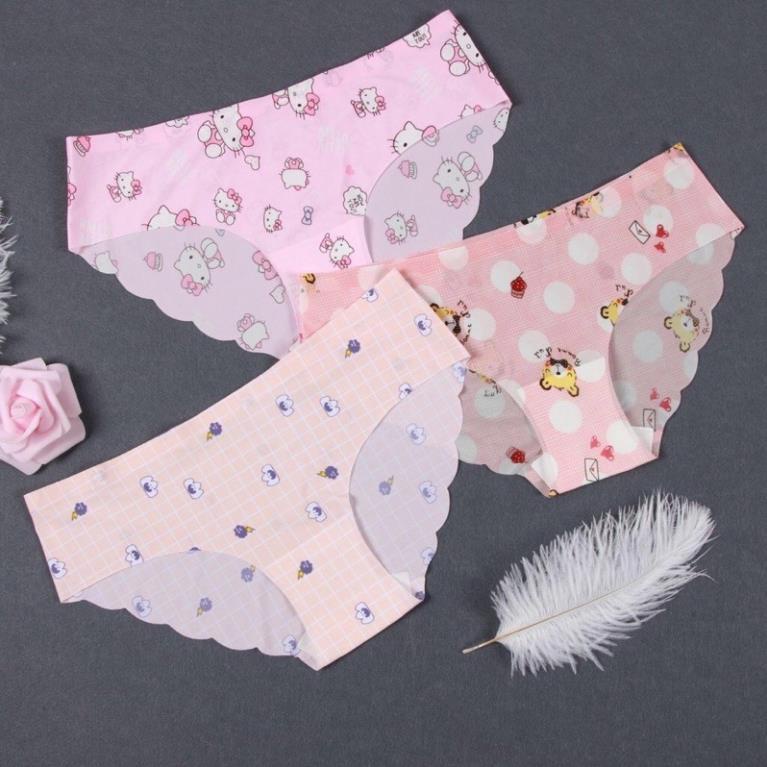 combo 10 quần lót su cute thông hơi 015 (10 quần) - LADY