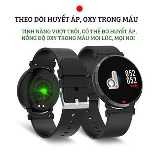 Đồng Hồ Thông Minh Mặt Tròn E28 - Màn Hình HD Cảm Ứng Kết Nối Bluetooh - Theo Dõi Sức Khỏe
