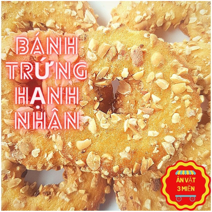 Bánh Trứng Sữa Hạnh Nhân Phương Huyền Food gói 190gr