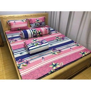 BỘ DRAP 4 MÓN THUN LẠNH HÀN QUỐC CAO CẤP MỀM MỊN MÁT GIAO MÀU NGẪU NHIÊN