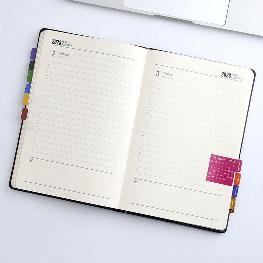 LAKAMIER 5 Tờ Nhãn Dán Lịch Năm 2023