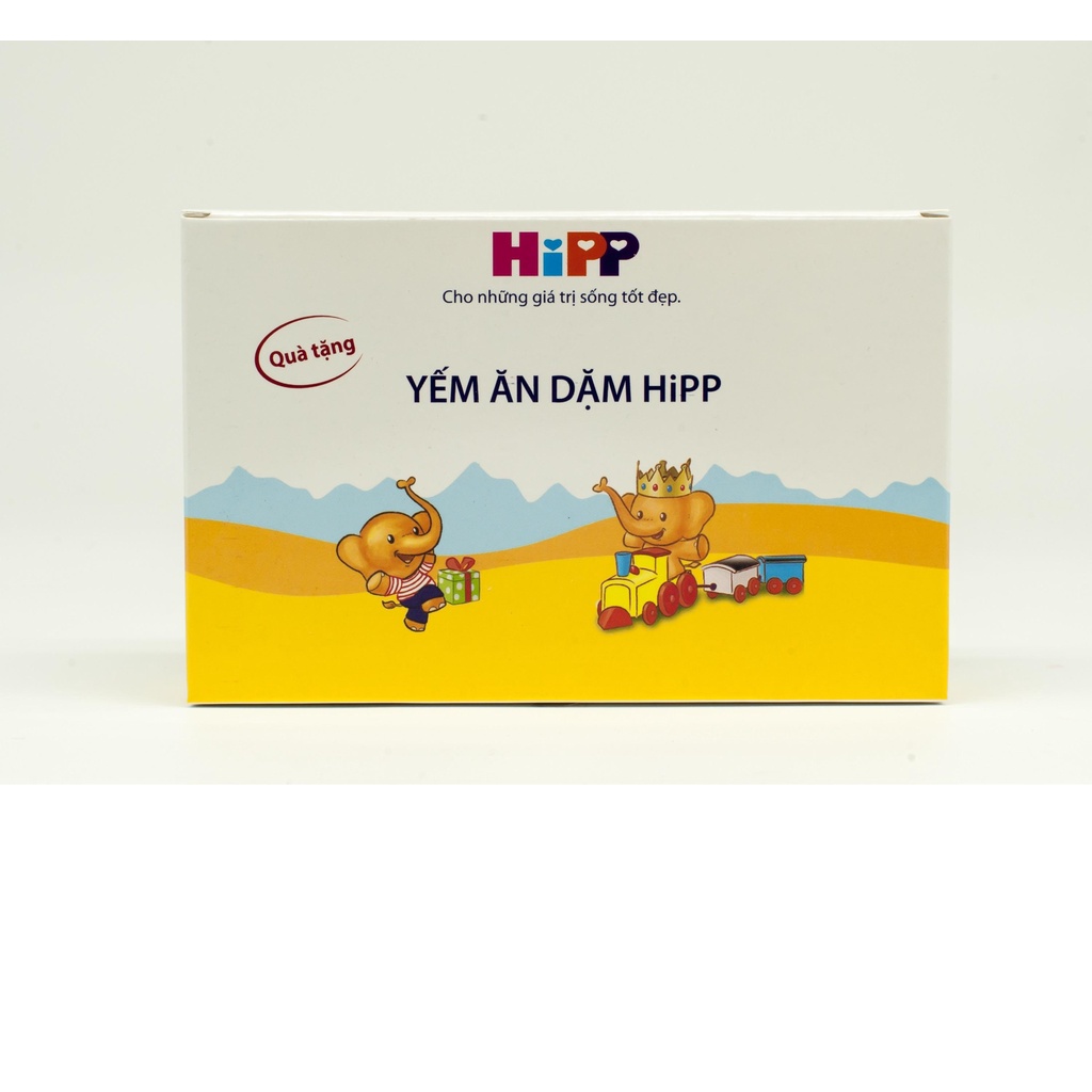 [HÀNG TẶNG] Yếm ăn dặm HiPP dành cho bé - Nhập khẩu Đức 100% cotton hữu cơ