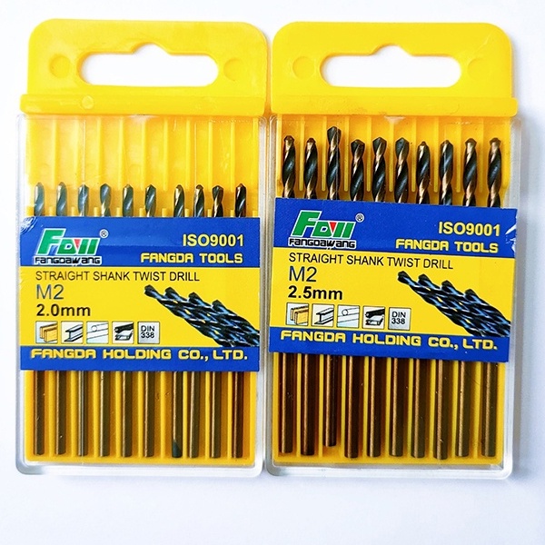 Mũi Khoan Sắt, Thép, Inox, Gỗ 3, 4, 5, 6, 8, 10 li FAVI. Hakhanhelec