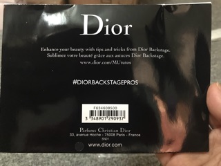 💥 Mẫu thử son Dior Addict Backstage Pros - Dior