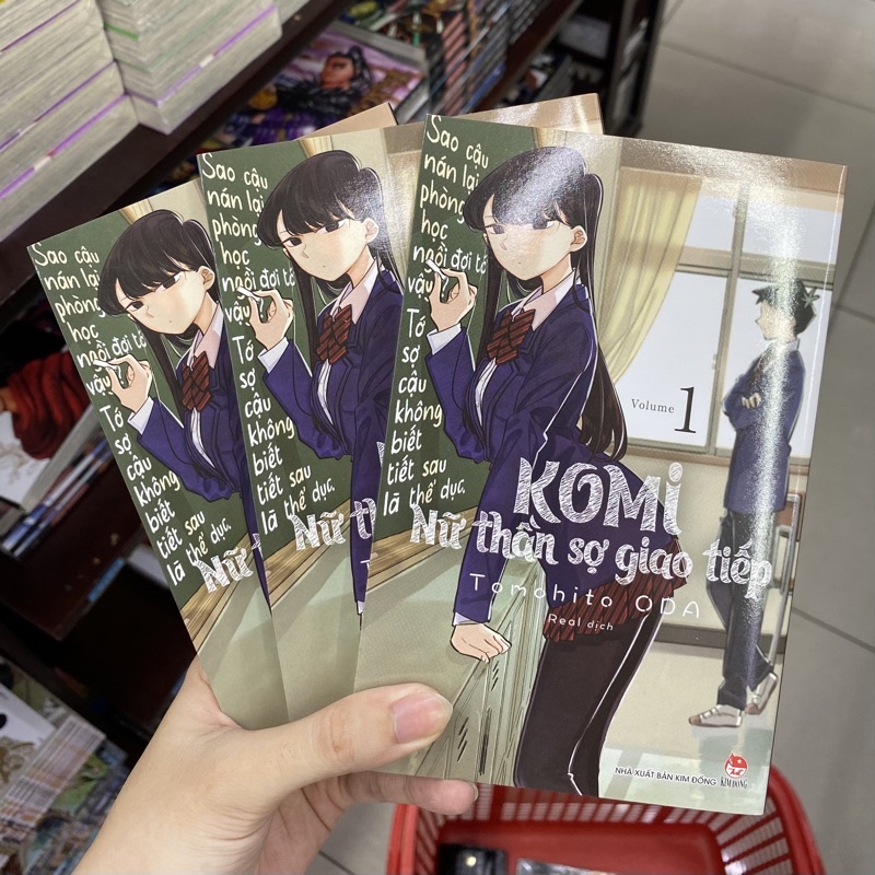 Notebook Komi nữ thần sợ giao tiếp 1