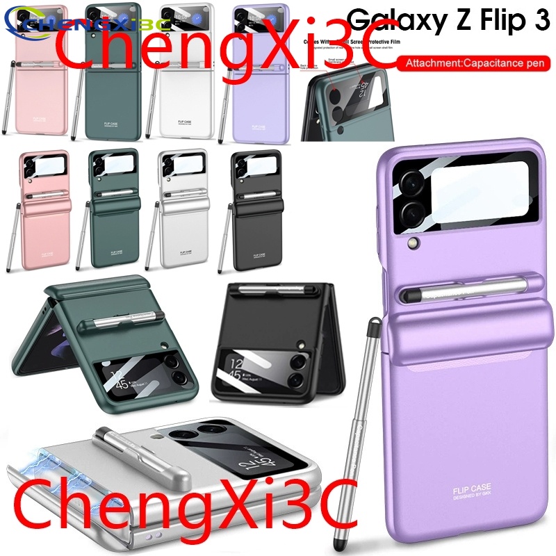 Bút cảm ứng giá rẻ Ốp Lưng Silicone Cho Samsung Galaxy Z Flip 3 Stylus, Flip 3 Stylus ZFlip4 Flip 4 F7000 F7070 F7110 F7210