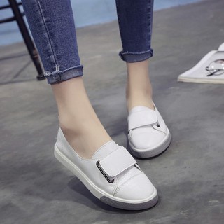 Giày Lười Nữ Da Pu Đế Cao 2cm Xinh Xắn Phong Cách Học Sinh Hàn Quốc - A114 [HÀNG ORDER]