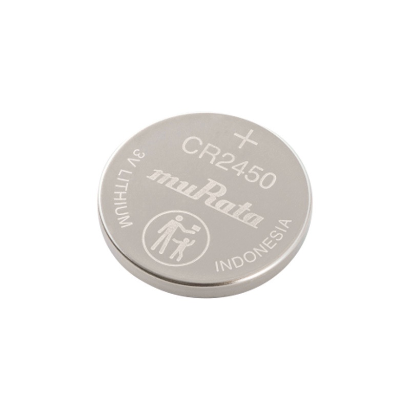 [NK CHÍNH HÃNG] Pin Khuy Cúc Áo MURATA CR2450 3V Lithium dùng cho remote, chìa khóa điện tử ô tô, xe máy, máy tính...