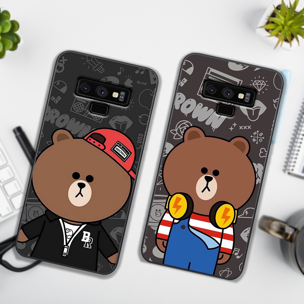 Ốp lưng điện thoại Samsung Galaxy NOTE 8 - NOTE 9 in hình gấu brown bear- Doremistorevn | BigBuy360 - bigbuy360.vn
