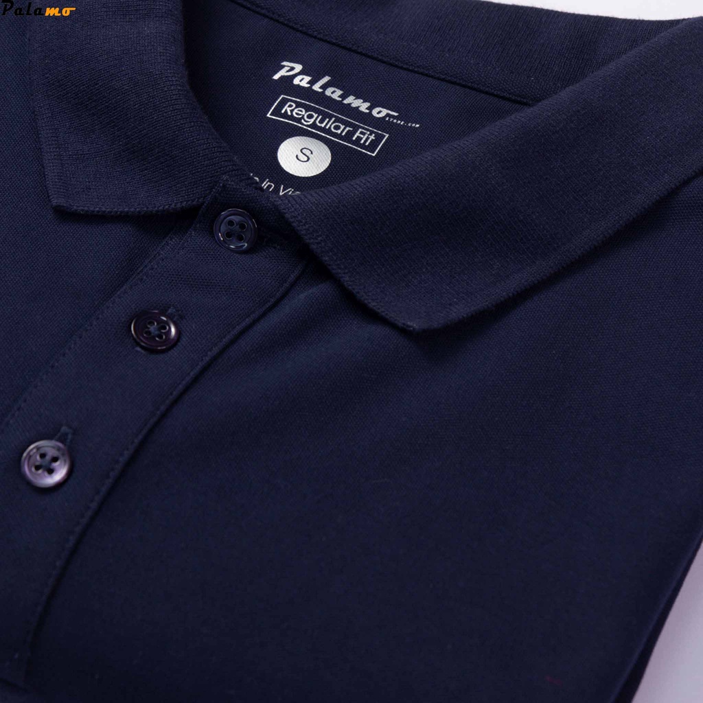 Áo thun polo nam COTTON COMPACT, áo phông nam trơn cao cấp chính hãng BASIC cổ bẻ trẻ trung lịch lãm chuẩn form PALAMO | BigBuy360 - bigbuy360.vn
