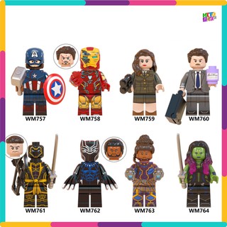 Đồ Chơi Xếp Hình Minifigures Mô Hình Nhân Vật Siêu Anh Hùng Avengers Endgame Nhiều Mẫu WM6058
