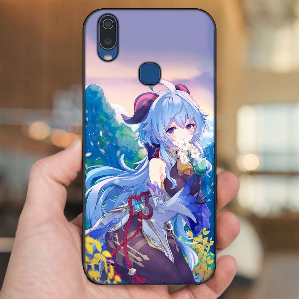 Ốp lưng Vivo Y11 viền đen in hình Ganyu Genshin Impact