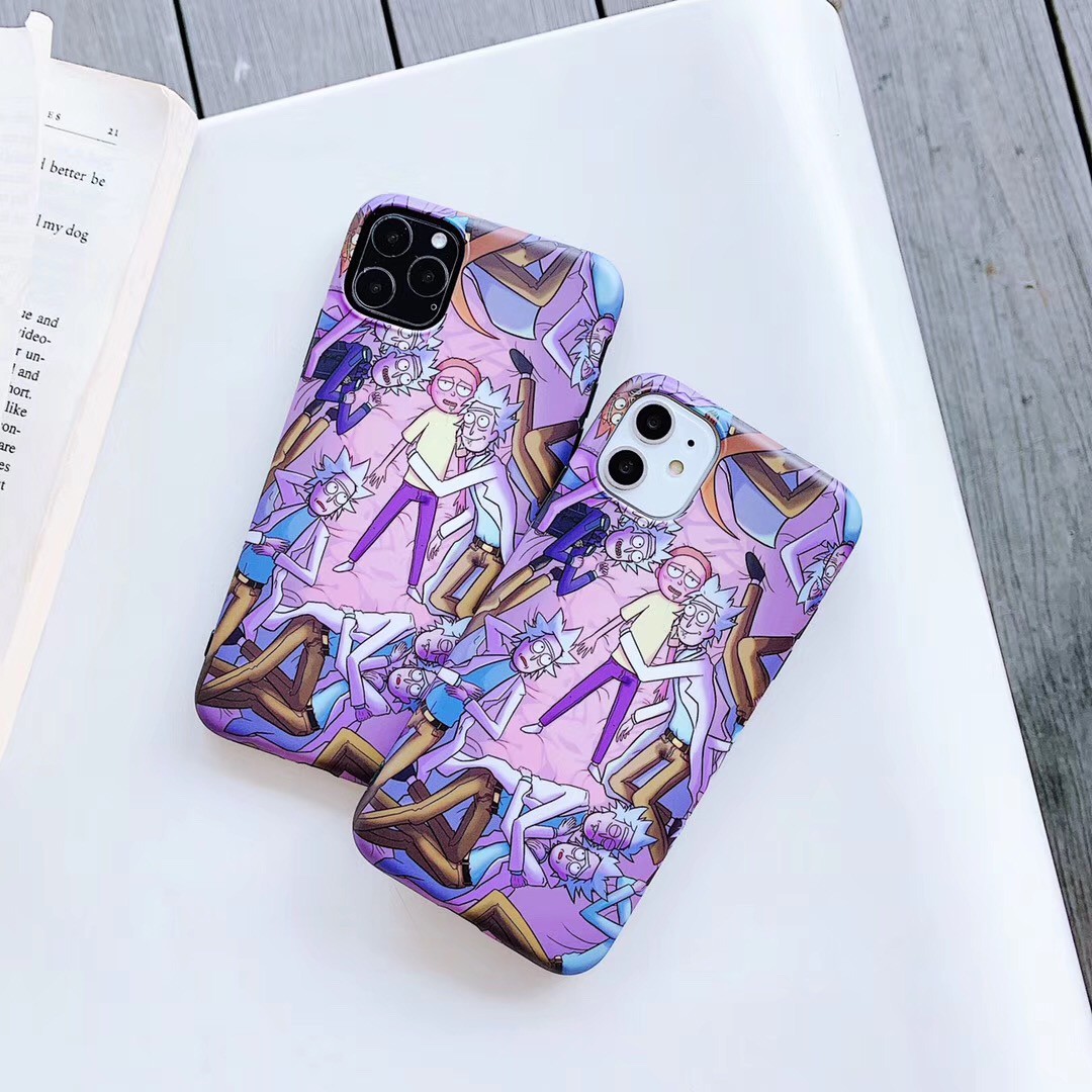 Ốp Điện Thoại Bằng Silicon Mềm Hình Rick Và Morty Cho Iphone 11 Pro Max Xs 7 Plus 8 Xr 6 | BigBuy360 - bigbuy360.vn