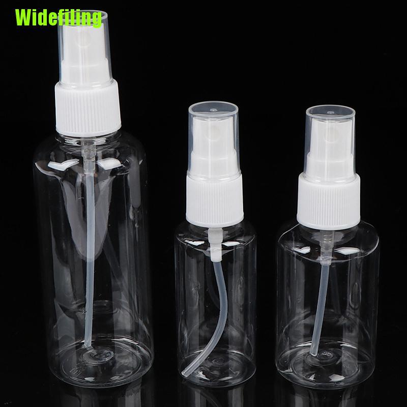 Bình Xịt Rỗng Trong Suốt Đựng Mỹ Phẩm Tiện Dụng 30 / 50 / 100ml