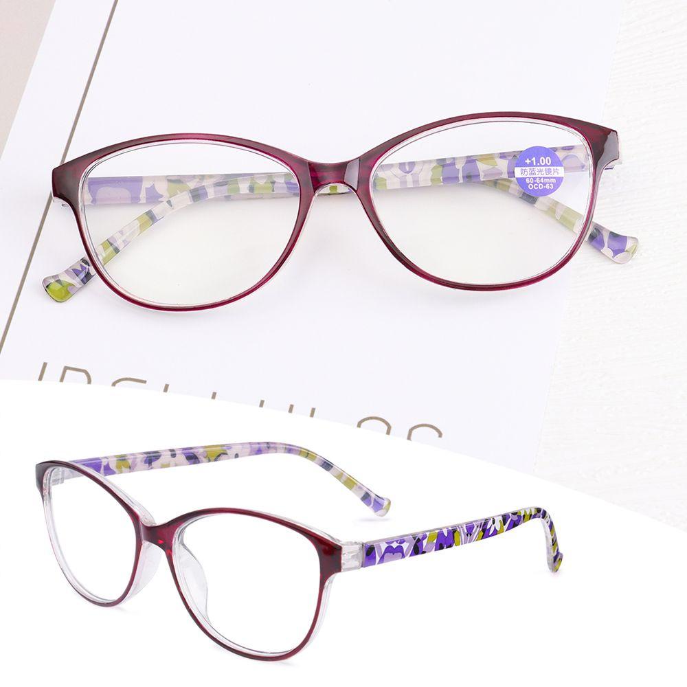 Kính Đọc Sách Gọng Hoa Siêu Nhẹ Thời Trang