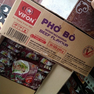 Thùng phở bò vifon 30 gói x 65g