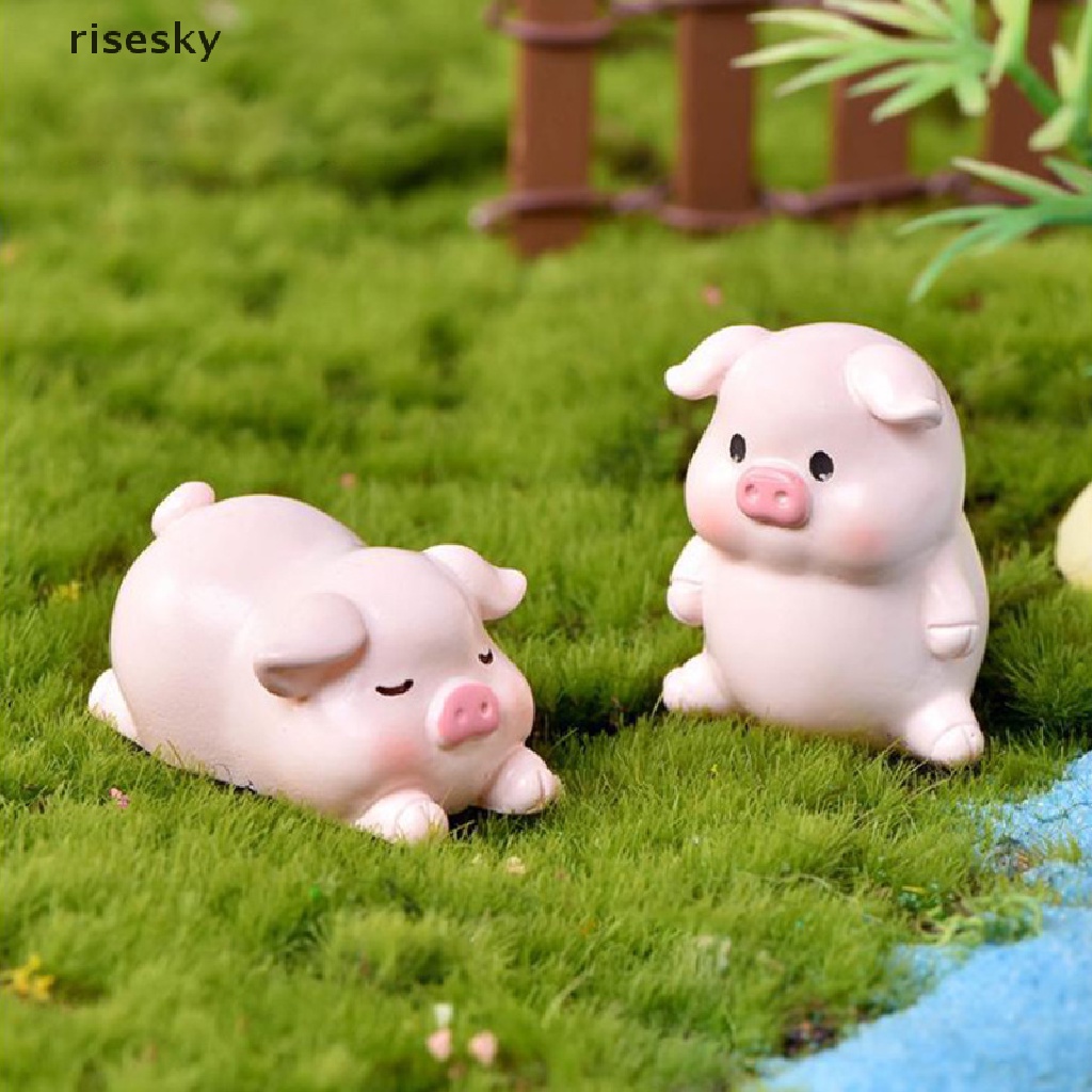 Set 1 / 3 Mô Hình Động Vật Mini Dùng Trang Trí Tiểu Cảnh DIY ♨Trên đó