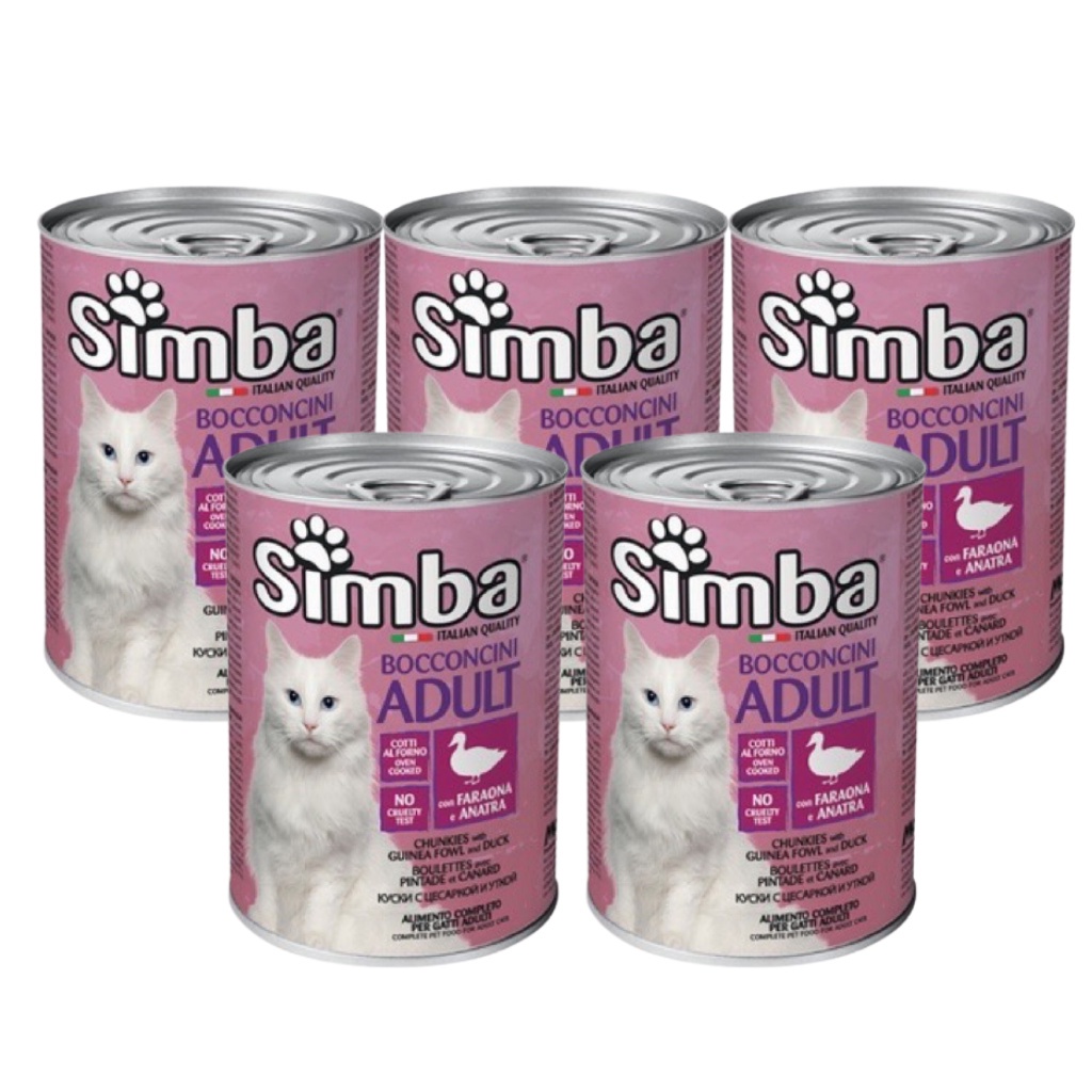PATE SIMBA cho MÈO VỊ VỊT - CÁ NGỪ 415g