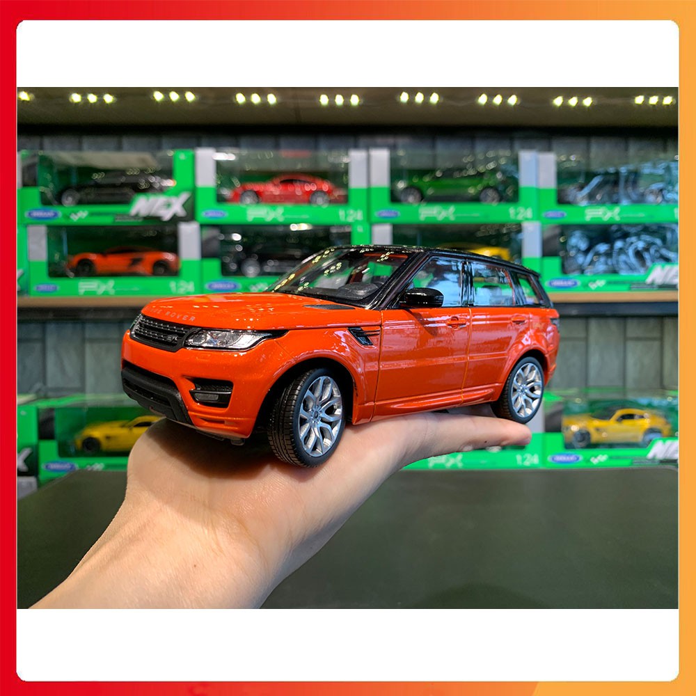 Mô hình xe Land Rover Range Rover Sport tỉ lệ 1:24 hãng Welly