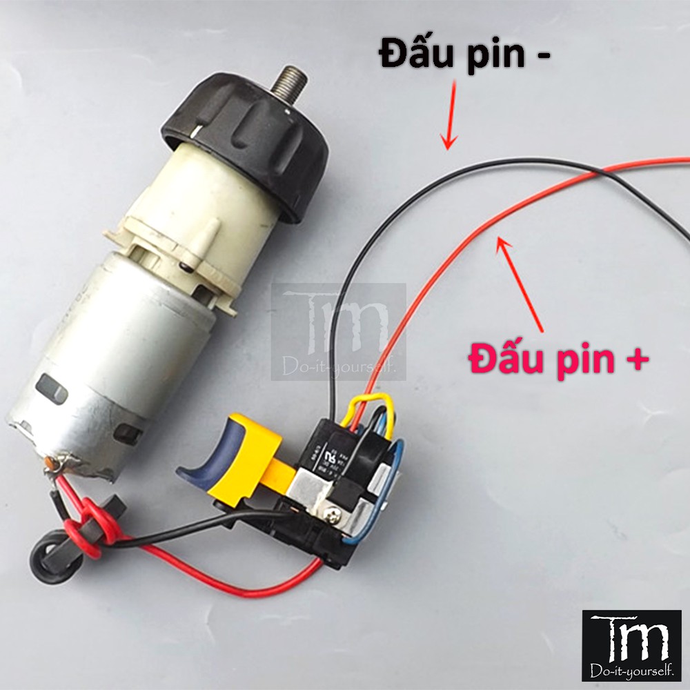 Công Tắc Điều Tốc Đảo Chiều Cò Máy Khoan Pin 5-24V