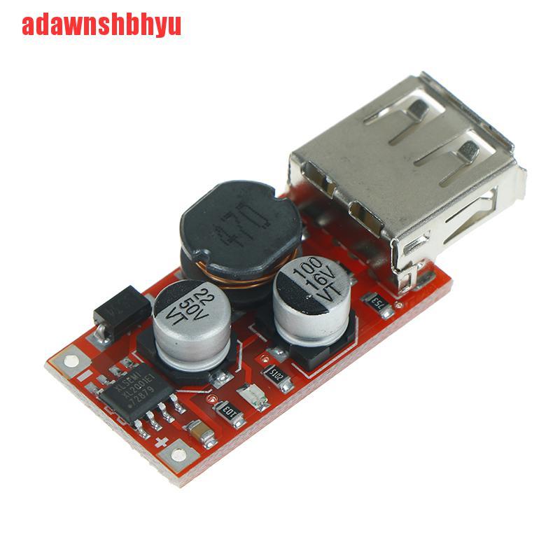 Mô Đun Sạc USB Giảm Áp 9V 12V 24V Sang 5V 3A Chuyên Dụng Cho Xe Hơi
