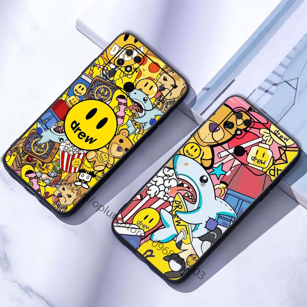 Ốp lưng Xiaomi Poco C40 in hình thương hiệu thời trang đa sắc cá tính.