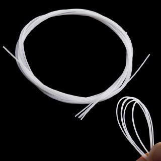 Bộ 4 dây đàn ukulele chất liệu nylon màu trắng