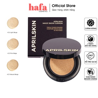 Phấn nước che phủ hoàn hảo AprilSkin Magic Snow Cushion 3.0 (Phiên bản nâng cấp_Upgrade)