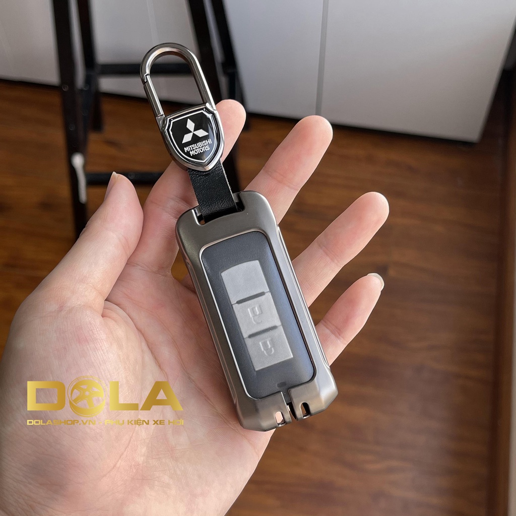 Vỏ ốp khoá xe hơi, Bọc chìa ô tô Mitsubishi outlander, xpander M14-A1 dolashop