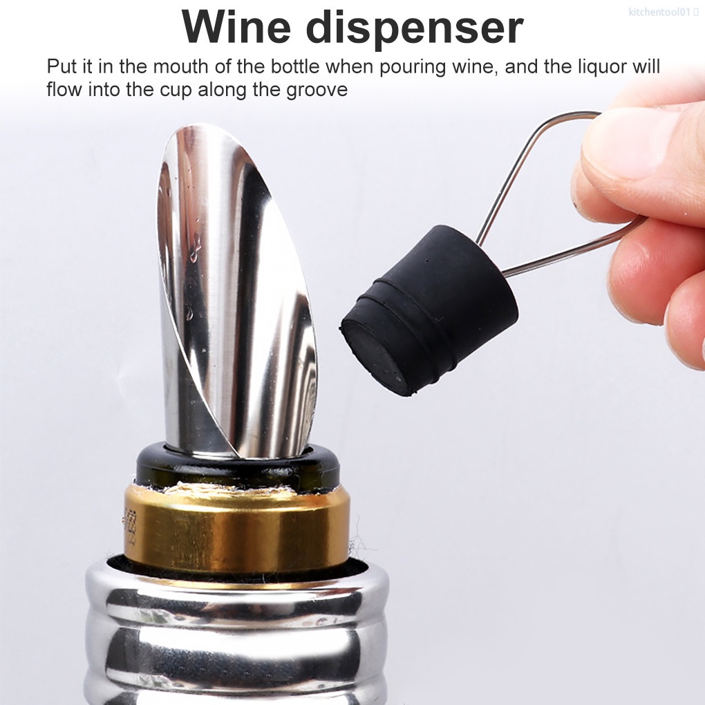 Set 5 dụng cụ mở nắp chai rượu vang tiện lợi