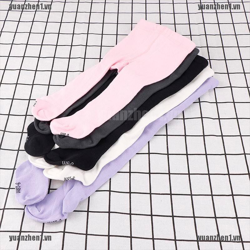 [YUANZHEN1] Quần Tất Mềm Cho Bé Gái Sơ Sinh
