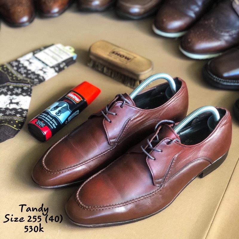 Giày Tây 2hand Thương Hiệu Tandy Cao Cấp Size 255 (40,5)