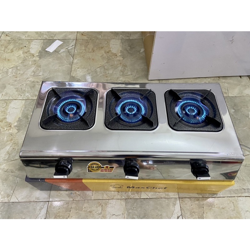 Bếp gas 3 lò công nghiệp RH203