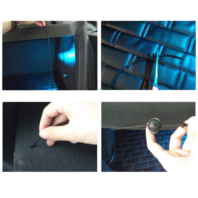 Bộ 2 Dây Thừng Giữ Đồ Gắn Sau Xe Hơi VW-Golf 6 GTI-R20