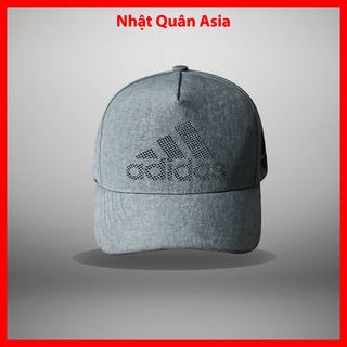 Mũ nón kết lưỡi trai Adidas xám laze bít cap thời trang cao cấp form đẹp cá tính