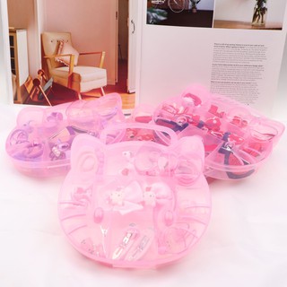 Hộp Buộc Tóc Helo Kitty Dành Cho Bé