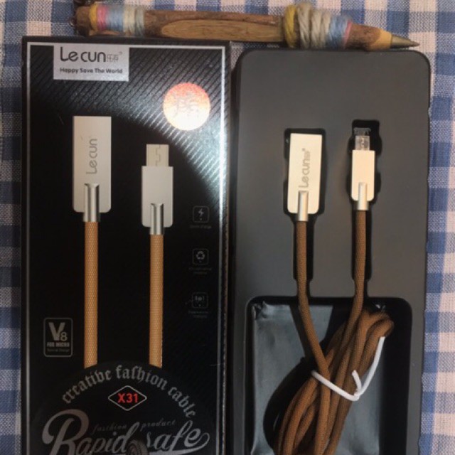 Cáp sạc Lecun model X31 Siêu Bền chính hãng