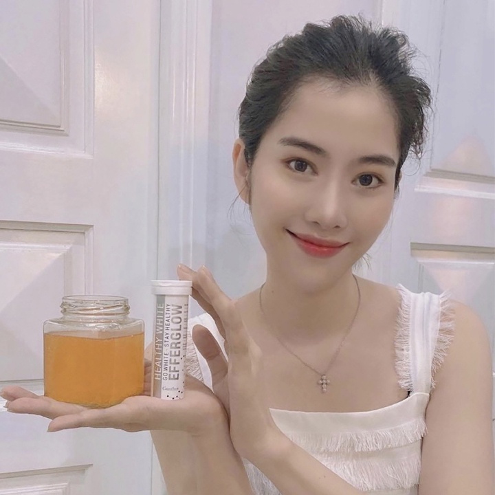 Sủi Trắng Da Cosmeheal Healthy White Efferglow, Viên Uống Trắng Da Hàn Quốc Giúp Bổ Sung Collagen Dưỡng Da Trắng Hồng