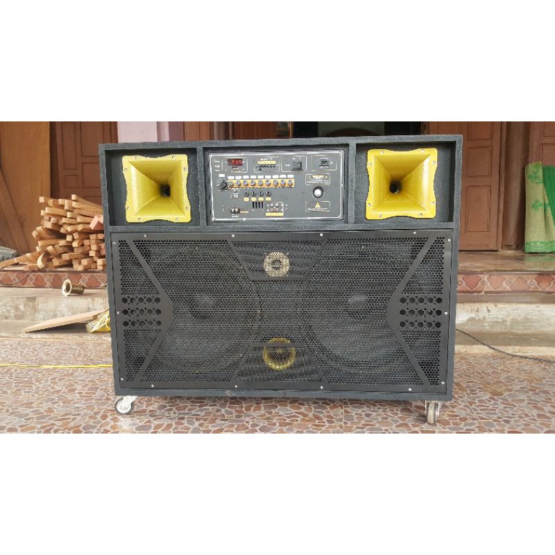 Loa Kéo bass 4 tấc đôi T21 . 2 Bass Công suất 600 watt giá xưởng