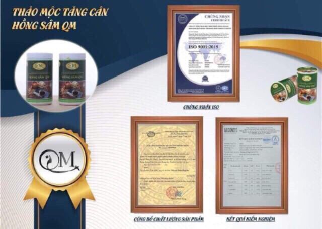 { TPCN } TĂNG CÂN HỒNG SÂM QM ( cam kết hàng chuẩn) | BigBuy360 - bigbuy360.vn