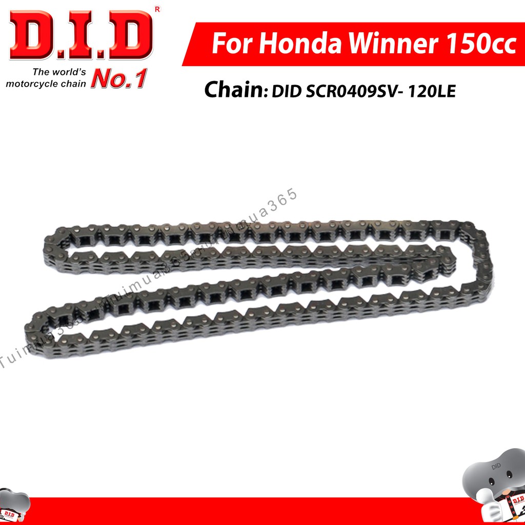 Sên Cam DID Honda Winner, Sonic 150cc nhập khẩu Thái Lan ( 3x4x120 )