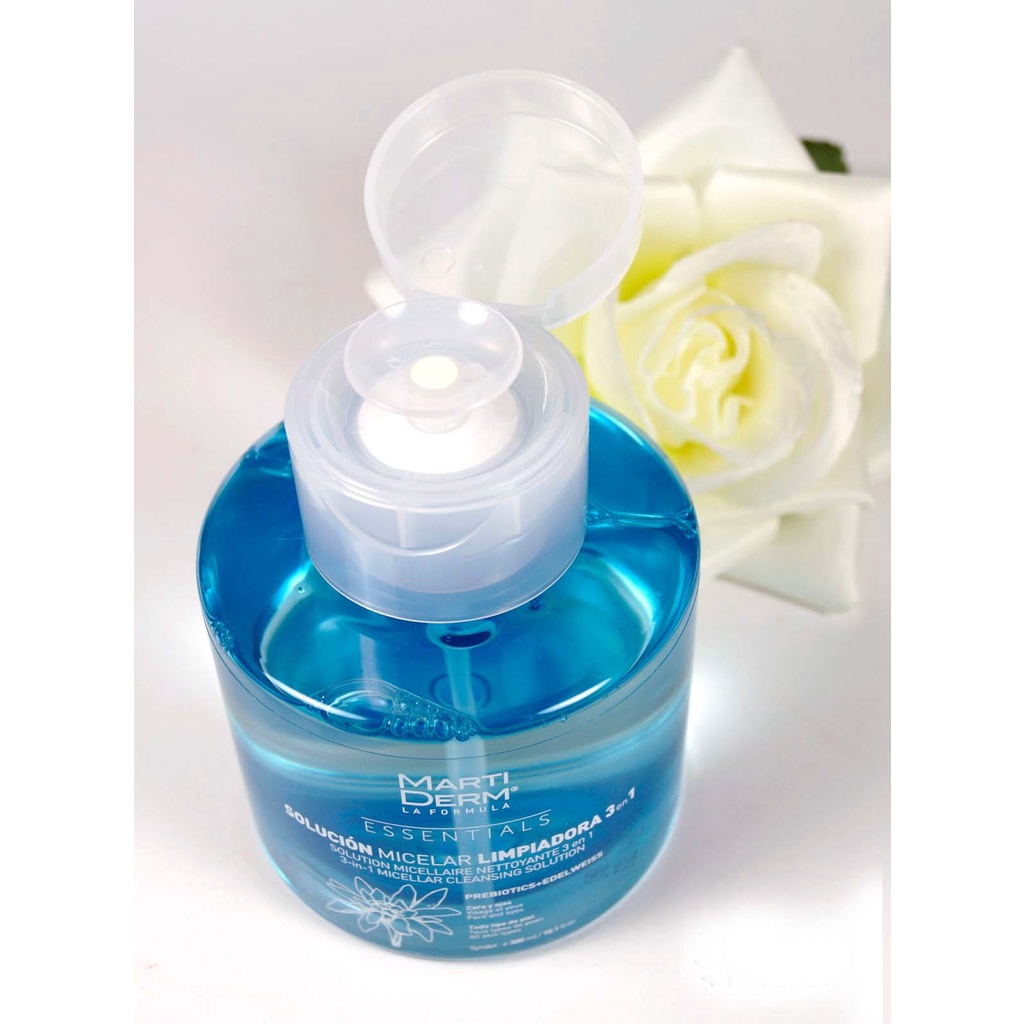 Nước Tẩy Trang Martiderm Essentials Micellar Cleansing Solution 3 In 1
