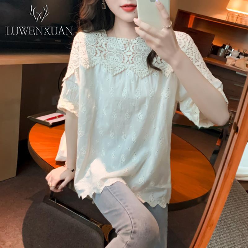 Áo Kiểu Vải Voan Thiết Kế Hở Phong Cách Retro Thời Trang Hè Xinh Xắn Cho Nữ