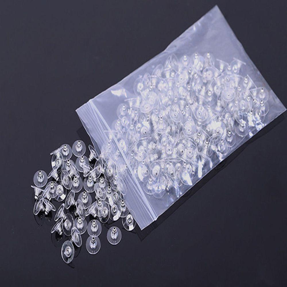 Bộ 50 Nút Khuyên Tai Bằng Hợp Kim Nhiều Màu Sắc DIY