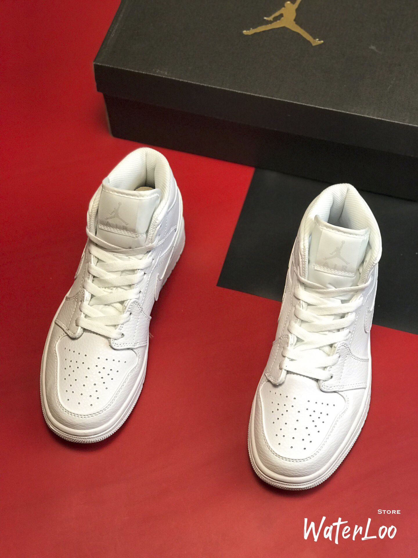 [FREESHIP+HỘP+QUÀ] Giày Thể Thao Sneakers AIR JORDAN 1 Retro High Full white full trắng